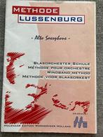 Lussenburg Altsaxofoon Lesboek, Muziek en Instrumenten, Bladmuziek, Gebruikt, Overige genres, Ophalen of Verzenden, Saxofoon