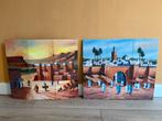 Marokkaanse Canvas Schilderijen - Marrakech, Ophalen