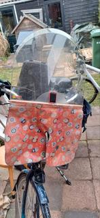 Fietsstoeltje en fietstas, Ophalen, Gebruikt