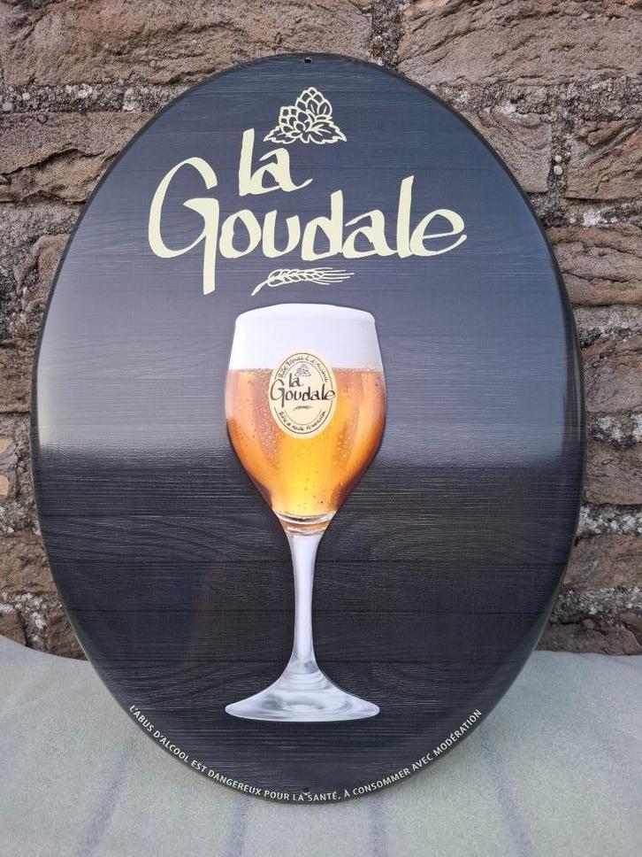 reclamebord bière La Goudale, Verzamelen, Biermerken, Nieuw, Reclamebord, Plaat of Schild, Overige merken, Ophalen of Verzenden