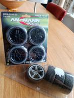 🚗  2 sets wielen 1:10 voor oa Tamiya TT01 en TT02, Hobby en Vrije tijd, Modelbouw | Radiografisch | Auto's, Ophalen of Verzenden