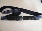 Heren riem 110 cm, Verzenden, Zwart, Nieuw, 105 tot 115 cm