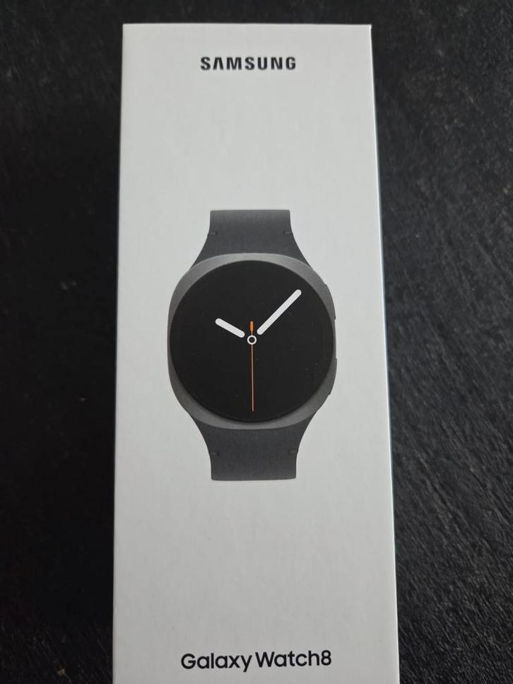 Samsung Galaxy Watch 8 - Topconditie!, Sieraden, Tassen en Uiterlijk, Smartwatches, Android, Zwart, GPS, Hartslag, Slaap, Stappen