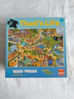 That's Life Puzzel - Dierenpark - 1000 Stukjes, Ophalen of Verzenden, 500 t/m 1500 stukjes, Zo goed als nieuw, Legpuzzel