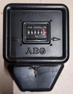 AEG Kilowattuur Meter 1 Fase, Ophalen of Verzenden, Gebruikt, Overige typen