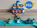 Prachtige Robocar Poly Hoofdkwartier speelset en figuurtjes, Overige merken, Racebaan, Zelf te bouwen, Ophalen of Verzenden