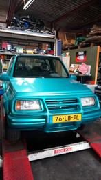 Suzuki Vitara 1.6 JX Cabrio 4WD 1995 Groen, Auto's, 1450 kg, 4 cilinders, 1590 cc, Handgeschakeld