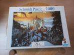 Schmidt puzzel "Neuschwanstein" 2000 stukjes, Gebruikt, Ophalen of Verzenden, Legpuzzel, Meer dan 1500 stukjes