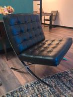 Barcelona Chair plus Hocker (zwart), Gebruikt, Ophalen