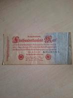 500.000 Mark biljet Berlijn 1923, Ophalen of Verzenden, Duitsland, Los biljet