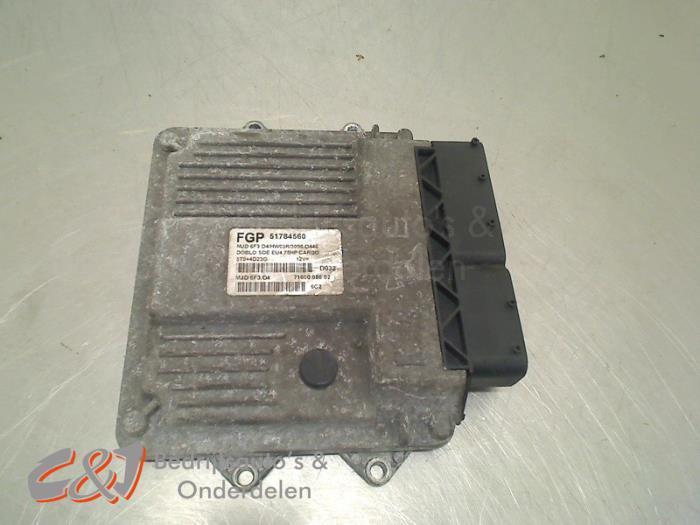 Computer Motormanagement van een Fiat Doblo, Auto-onderdelen, Elektronica en Kabels, Fiat, Gebruikt, 3 maanden garantie, Ophalen of Verzenden