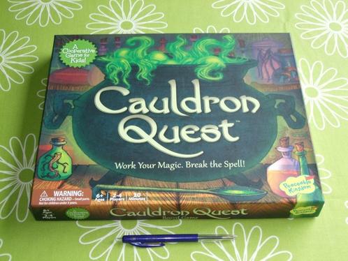 Cauldron Quest - Work your Magic Break the Spell Engelstalig, Hobby en Vrije tijd, Gezelschapsspellen | Bordspellen, Zo goed als nieuw