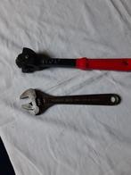 Mooie  goede Bacho sweden sleutel + slijpsteen vlakker rol, Antiek en Kunst, Antiek | Gereedschap en Instrumenten, Ophalen of Verzenden