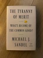 Michael Sandel - Tyranny of merit, Ophalen of Verzenden, Zo goed als nieuw, Michael Sandel, Overige onderwerpen