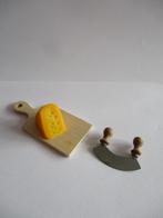 poppenhuis kaas - plank - hakker, Ophalen of Verzenden, Zo goed als nieuw, Decoratie