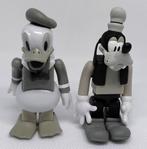 Medicom Kubrick Donald Duck & Goofy Black & White Ver., Ophalen of Verzenden, Overige figuren, Zo goed als nieuw, Beeldje of Figuurtje