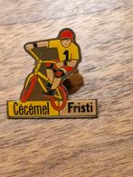 V 622 Pin  Cécémel, Fristi Wielrennen, Verzamelen, Speldjes, Pins en Buttons, Zo goed als nieuw, Verzenden