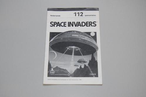 Atari 2600 : Space Invaders (alleen Nederlandse Handleiding), Spelcomputers en Games, Games | Atari, Gebruikt, Atari 2600, Ophalen of Verzenden