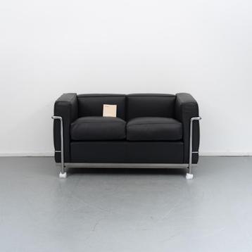 2x Cassina LC2 bankstel 2-zits Le Corbusier Nieuw beschikbaar voor biedingen