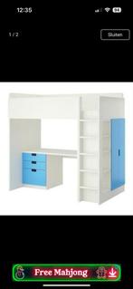 Ikea Hoogslaper met Bureau & Laden, Ophalen, 85 tot 100 cm, Gebruikt, Hoogslaper of Stapelbed