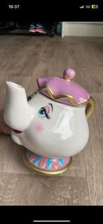 ZGAN Disney theepot mevrouw Tuit (Belle & the Beast), Ophalen of Verzenden, Assepoester of Belle, Nieuw, Servies