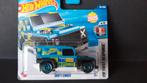 Land Rover Defender Police Blauw 1:64 Hotwheels Pol, Verzenden, Nieuw