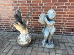 2 stuks tuinbeelden, Tuin en Terras, Tuinbeelden, Ophalen, Gebruikt