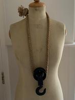 Landelijke ijzers katrol met haak, Ophalen of Verzenden, Nieuw, Handmatig