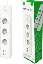 Woox R5104 Slimme stekkerdoos met energiemeter en 4x USB, Ophalen, Nieuw, Apparatuur