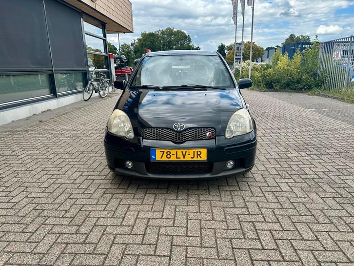 Toyota Yaris 1.5 16V Vvti 5DR T Sport 2003 Zwart, Auto's, Toyota, Particulier, Yaris, Benzine, D, Hatchback, Handgeschakeld, Origineel Nederlands