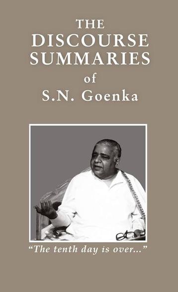 S.N. Goenka The Discourse Summaries beschikbaar voor biedingen