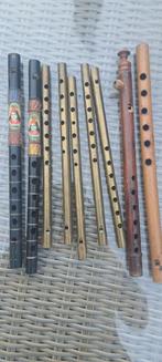 Uit inboedel 9 Ierse fluiten, Muziek en Instrumenten, Ophalen of Verzenden