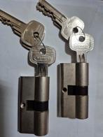 Nemef 2 skg sloten, Ophalen of Verzenden, Rvs, Slot