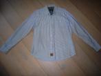 Blouse / overhemd, blauw streepje, maat XL van Jack & Jones, Gedragen, Blauw, Halswijdte 43/44 (XL), Ophalen of Verzenden