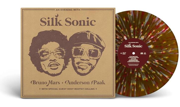 SILKSONIC–AN EVENING WITH SILKSONIC -AMAZON EX.–US IMPORT!!!, Cd's en Dvd's, Vinyl | Pop, Nieuw in verpakking, 1980 tot 2000, 12 inch