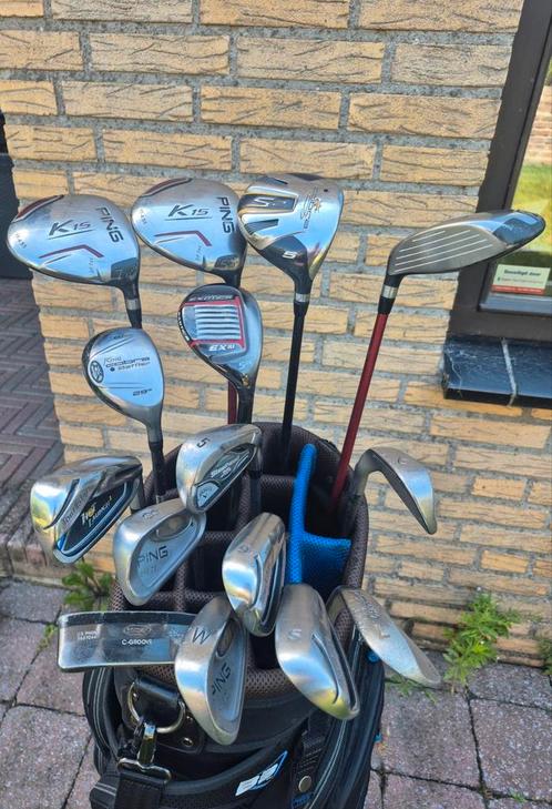Golfset voor dames - inclusief tas, Sport en Fitness, Golf, Zo goed als nieuw, Club, Ping, Ophalen