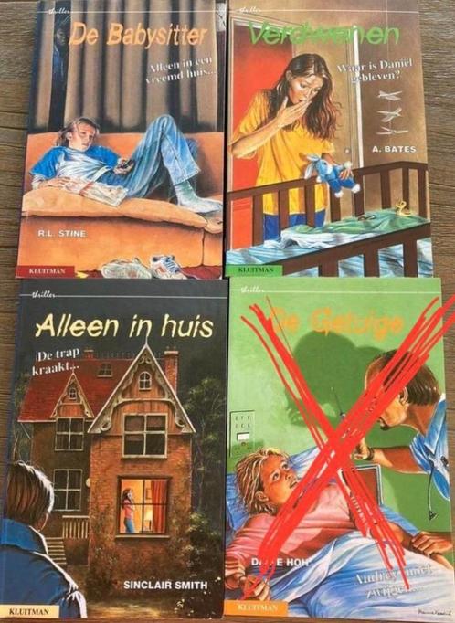 3 leuke THRILLER boeken van KLUITMAN per stuk €1,50, Boeken, Thrillers, Zo goed als nieuw, Ophalen of Verzenden