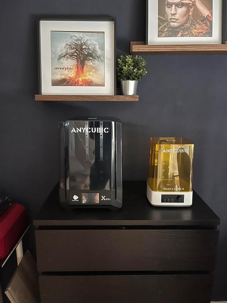 Anycubic Photon Mono X 6Ks & Wash & Cure 3, Computers en Software, 3D Printers, Gebruikt, Ophalen