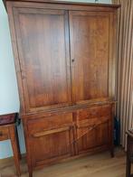 Kersenhouten Kast - 2 Delen, 4 Deuren & 2 Lades, Huis en Inrichting, Ophalen, Gebruikt, 100 tot 150 cm, 200 cm of meer
