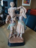 Antieke Biscuit genummerde porseleinen Beeldengroep, Antiek en Kunst, Ophalen of Verzenden