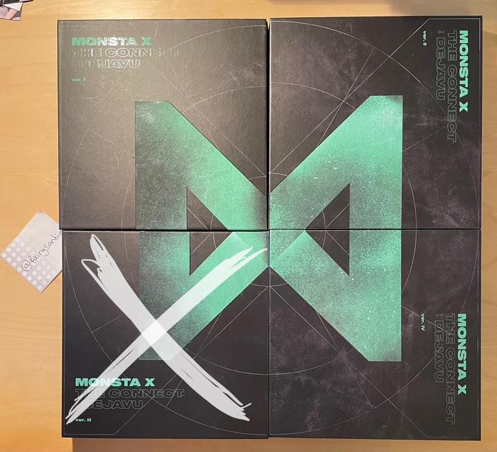 Monsta x the connect dejavu albums compleet, Verzamelen, Muziek, Artiesten en Beroemdheden, Zo goed als nieuw, Foto of Kaart, Verzenden