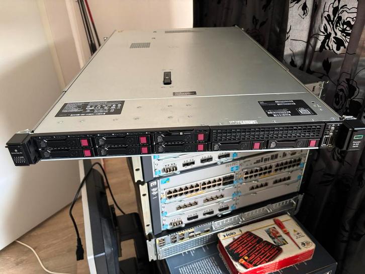 HP DL360 Gen10 Intel4110 / 160GB 2666 / 3.2TB SSD, Computers en Software, Servers, Gebruikt, 2 tot 3 Ghz, 128 GB, Hot swappable onderdelen