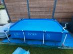 Intex zwembad metal frame 260x160x65 met zandfilterpomp etc, Tuin en Terras, Ophalen, Gebruikt, Minder dan 80 cm, Minder dan 200 cm
