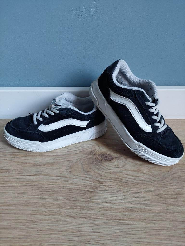 Vans Hylane kinder sneakers, zwart wit, maat 29, Vans, Ophalen of Verzenden, Zo goed als nieuw, Jongen of Meisje