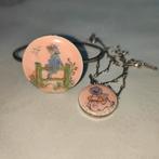 5 en 6 Prachtige Vintage Le Brun Emaille Set – Armb & Ket, Ophalen of Verzenden, Zo goed als nieuw