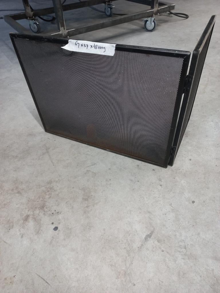 Kachel scherm, Huis en Inrichting, Ophalen, Hout, Houtkachel