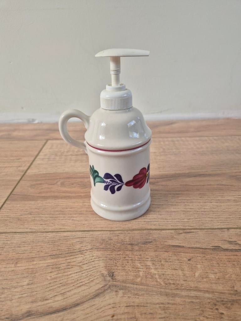 Boerenbont zeeppompje, Huis en Inrichting, Keuken | Servies, Boerenbont, Aardewerk, Ophalen of Verzenden