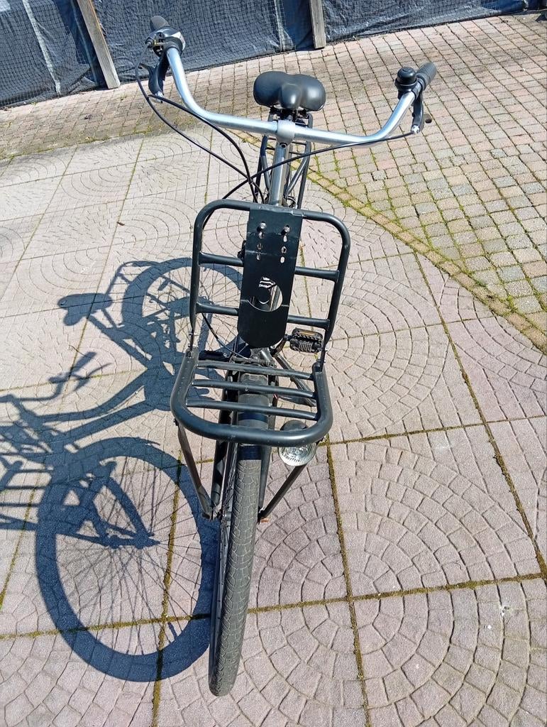 Crown transportfiets met versnellingen en lage instap, Gebruikt, Velgrem, Versnellingen, 50 tot 53 cm