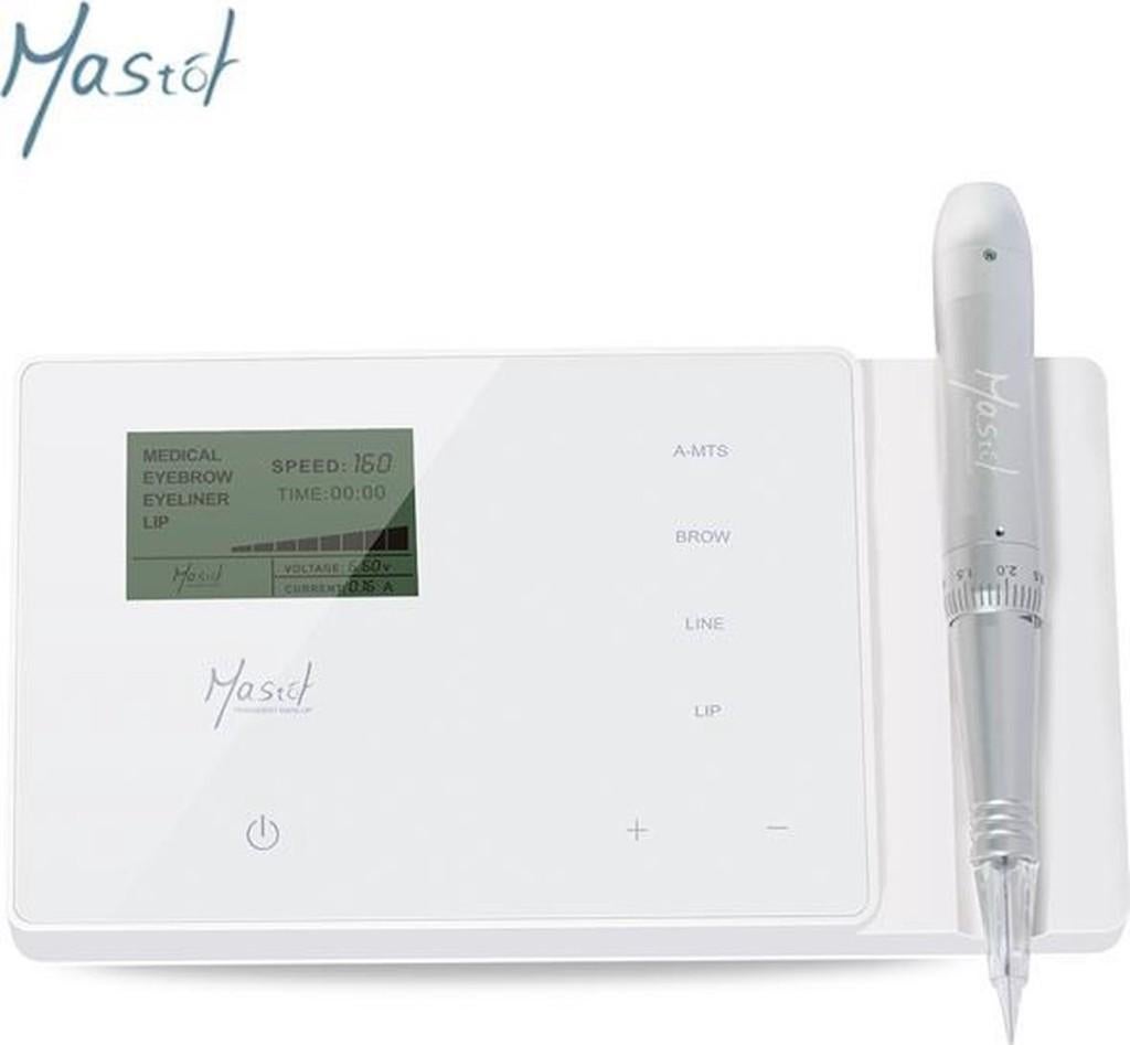 Mastor - permanente make-up machine - PMU machine, Gehele gezicht, Wit, Nieuw, Ophalen of Verzenden