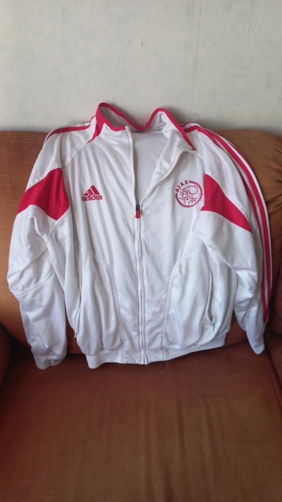 Ajax trainingsjack 2003-2004 Adidas, Ophalen of Verzenden, Gebruikt, Ajax, Overige typen